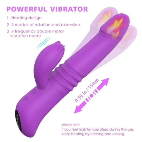 Exotic Heat Master Vibrator Spec Adult Luxury