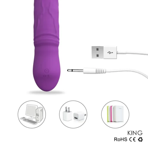 King Love Warrior® USB Charged Vibrator Adult Luxury