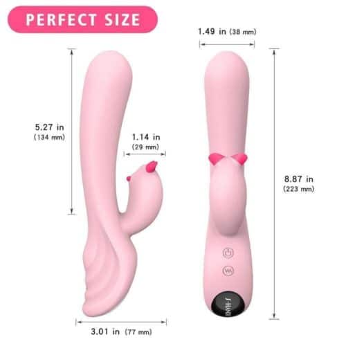 Foxy G Spot Vibrator Size Dimensions Adult Luxury