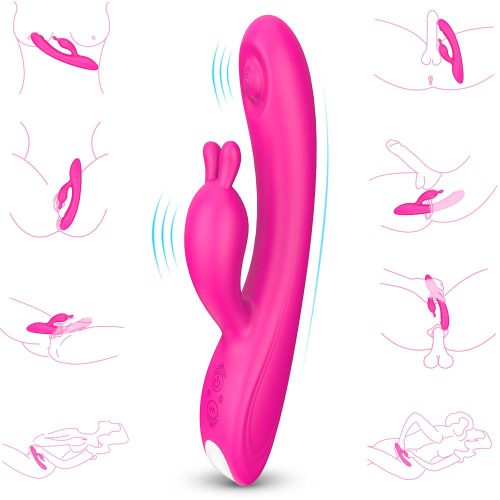 Candy Knocking G-spot Rabbit Vibrator Adult Luxury