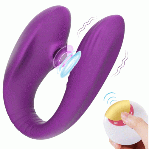 Diversion™ Couples Sucking Vibrator - Design A (Flower Shape) Adult luxury