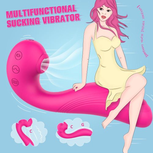 Echo 3 in 1 Clitoral Sucking & Licking Vibrator Adult Luxury