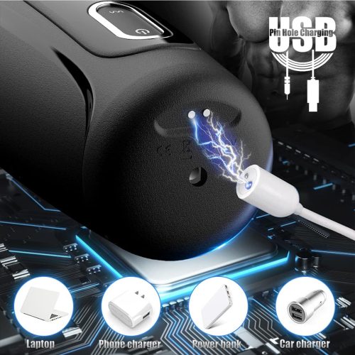 6 in 1 Tropical Storm Thrusting Rotating Vibrating Automatic Masturbator Sex Toy For Men Adult Luxury