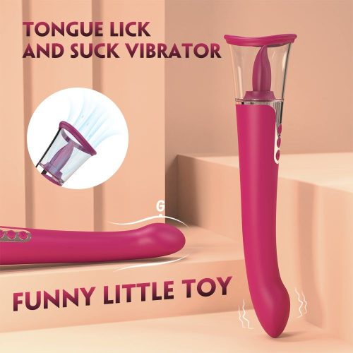 Cleopatra Licking Pro® 3 in 1 BioAir Licking Vibrator Adult Luxury