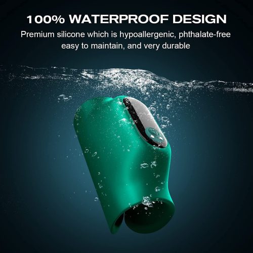 Silent Pleasure Stroker Sex Toy For Men (Green) Adult Luxury