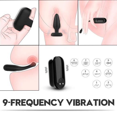 Good-Vibes Couples Starting Kit Black Vibration Modes Adult Luxury 