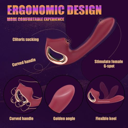 Suction Vibrator Adult Luxury Ergonomic **