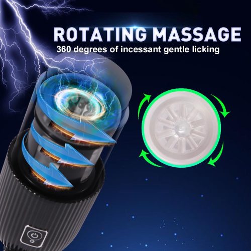 Alexia Realistic Vagina Automatic Luxury Smart-Vioce Rotating Masturbator Adult Luxury