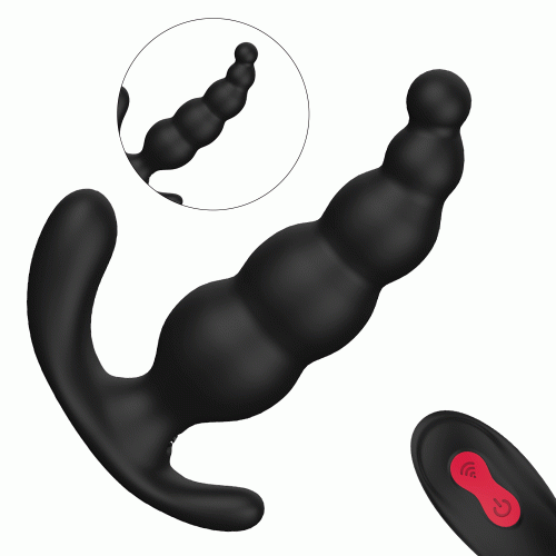 Unisex Vibrating Master Pro Anal Plug With Remote Adult Luxury