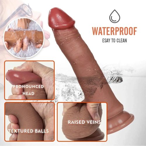 Mr. Phenomenon: 4 in 1 Swirming, Rotating, Thrusting Vibrating Dildo Adult Luxury