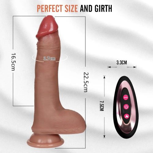 Mr. Phenomenon: 4 in 1 Swirming, Rotating, Thrusting Vibrating Dildo Adult Luxury