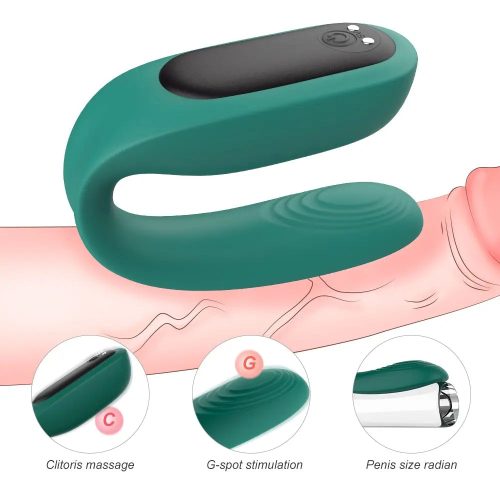 Vibe-Us Couples Vibrator (Green) Adult Luxury